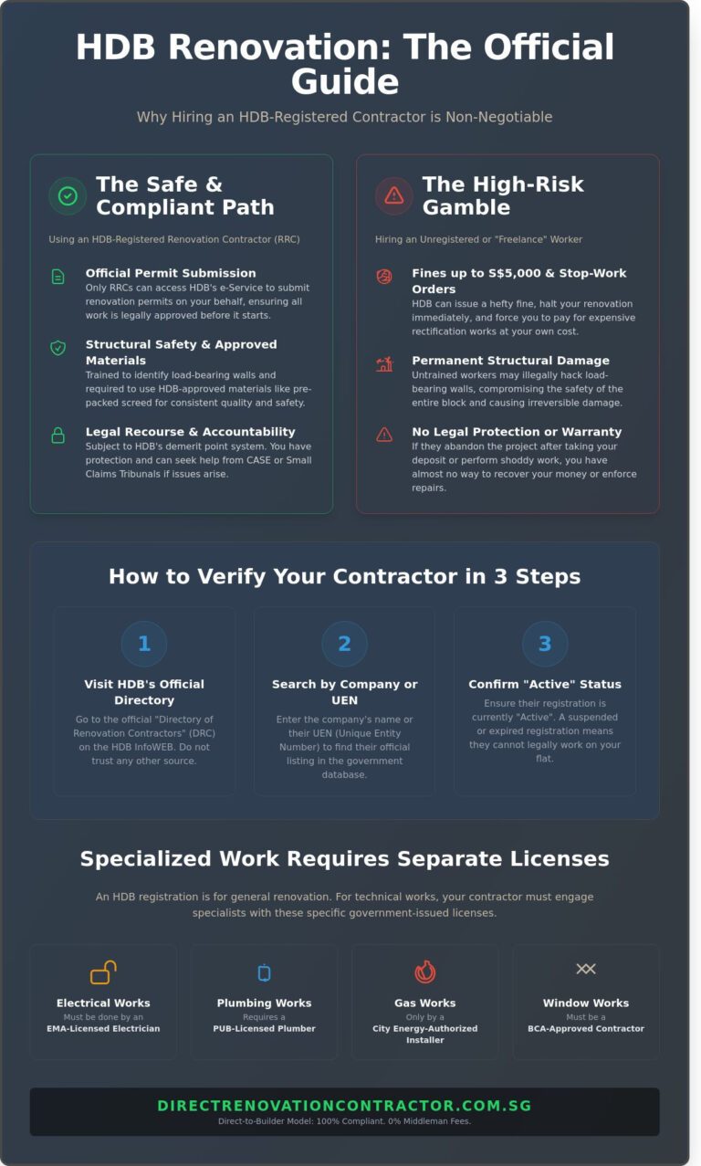 Hdb Defects Checklist.pdf HDB Registered Contractor Checklist: The 2026 Singapore Homeowner Guide ...