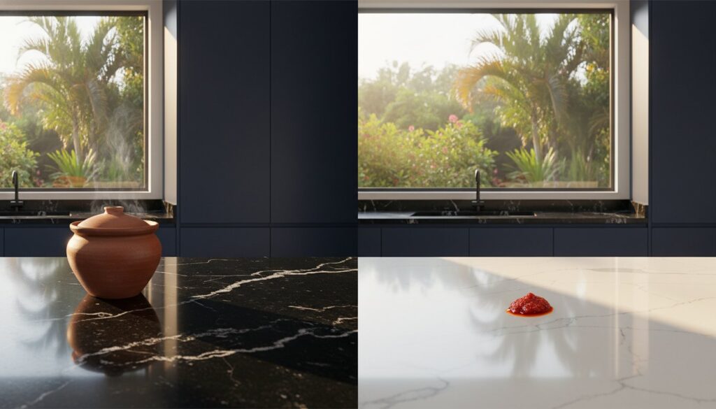 Quartz vs Granite Countertop Pros and Cons: A 2026 Singapore Homeowner’s Guide