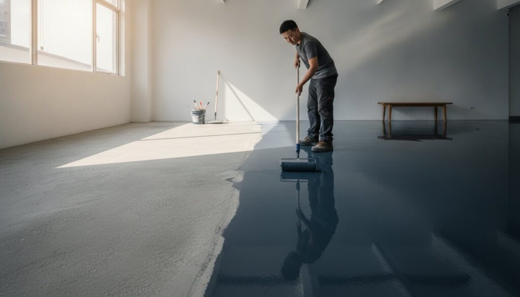How To DIY Epoxy Painting On Concrete Floor In My Commercial Unit In Singapore?